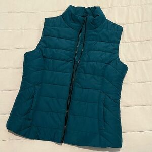Teal Puffer Vest